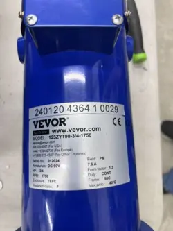 90V 1750RPM TEFC