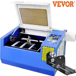 VEVOR 50W CO2 LASER ENGRAVER CUTTING ENGRAVING MACHINE 300MMX400MM/ ROTARY AXIS