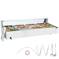 12*5QT COUNTERTOP BUFFET