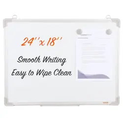VEVOR MAGNETIC WHITEBOARD DRY ERASE BOARD 24