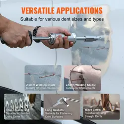 VEVOR STUD WELDER DENT REPAIR KIT, 800W SPOT WELDER STUD WITH 5 WELDING MODE, AU
