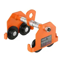 VEVOR PUSH BEAM TROLLEY MANUAL TROLLEY 1100 LBS/0.5 TON LOAD 2.5