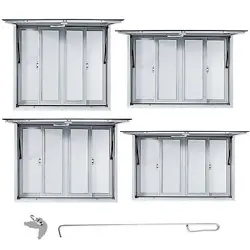 CONCESSION STAND TRAILER SERVING WINDOW AWNING FOOD TRUCK SERVICE SCREEN WINDOWS