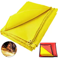 VEVOR WELDING BLANKET 6' X 10' FIRE FLAME RETARDANT FIBERGLASS SHIELD MAT GOLDEN