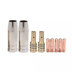 9PK MIG GUN TIPS PARTS FITS VEVOR MIG-130 MIG-145 FLUX CORE 3 IN 1 MIG WELDER