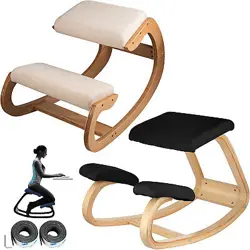 ERGONOMIC KNEELING CHAIR BENTWOOD/STEEL FRAME LONG WORKING ADJUSTABLE