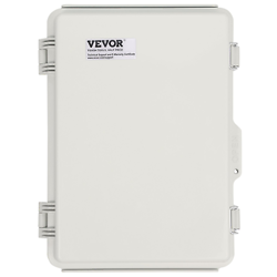 VEVOR OUTDOOR ELECTRICAL JUNCTION BOX, 16.93 X 12.99 X 7.09 IN, ABS PLASTIC ELEC