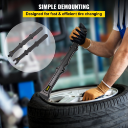 VEVOR TIRE CHANGING TOOL, 16 INCH TIRE IRON SET, 2PCS MOTORCYCLE TIRE IRONS