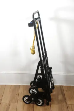 VEVOR STAIR CLIMBING HAND TRUCK, HEAVY-DUTY CART DOLLY 375 LBS LOAD CAPACITY