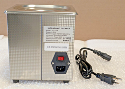 VEVOR 2L ULTRASONIC CLEANER WITH TIMER & HEATING OPTIONS, DIGITAL SONIC CLEANER