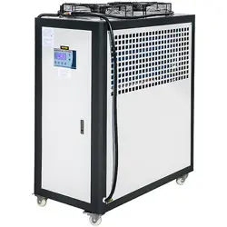 VEVOR 5 TON AIR-COOLED INDUSTRIAL CHILLER 15KW LCD DISPLAY INDUSTRIAL COOLER