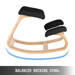ERGONOMIC KNEELING CHAIR OFFICE HOME STOOL ROCKING CHAIR KNEE STOOL BODY SHAPING