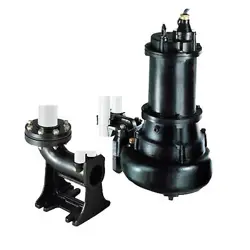 GOL PUMPS SEWAGE PUMP, 230V, 3PH, 2IN., CAST IRON, MAX. FLOW 7140 GPH,