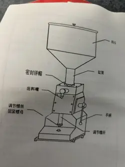 VEVOR A03 MANUAL LIQUID FILLING MACHINE
