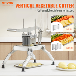 VEVOR COMMERCIAL VEGETABLE SLICER, 3/8