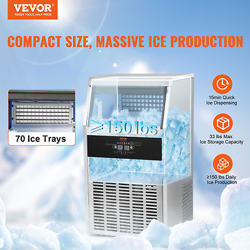 ICE MAKER 150LBS/24H
