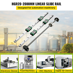 RAIL 2PCS HGR20-2000MM