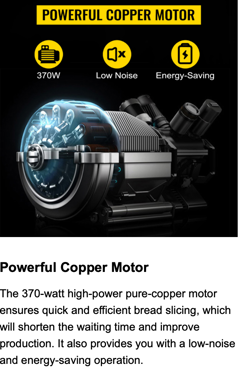 ELECTRIC BREAD CUTTING