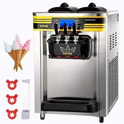 VEVOR COMMERCIAL COUNTERTOP SOFT SERVE ICE CREAM MAKER MACHINE
