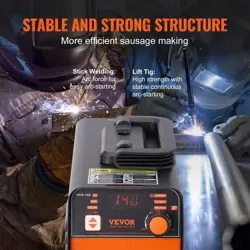 VEVOR ARC STICK WELDER 110V 100A STICK/LIFT TIG 2-IN-1 WELDING MACHINE HOT START