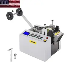 YS-100 AUTO HEAT SHRINK TUBE CUTTING MACHINE 350W MICRO-COMPUTER CONTROL CABLE