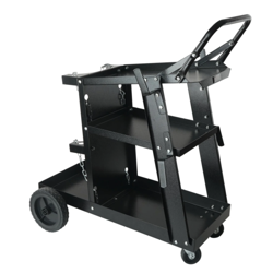 VEVOR HEAVY-DUTY 3-TIER WELDING CART WITH 400LBS CAPACITY & SWIVEL WHEELS