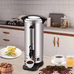 VEVOR COMMERCIAL COFFEE URN, 110 CUPS STAINLESS STEEL LARGE COFFEE DISPENSER