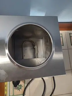 NICE VEVOR PRO-STYLE STAINLESS STEEL CONDIMENT SAUCE WARMER WITH WATER TAP CLEAN