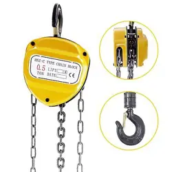 HOIST 1100LBS/0.5TON CHAIN