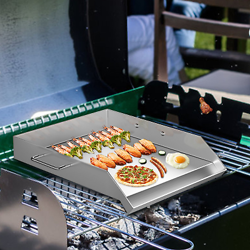 STAINLESS STEEL GRIDDLE