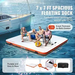 FLOATING DOCK INFLATABLE