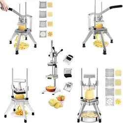 VEVOR COMMERCIAL VEGETABLE DICER FRUIT DICER VEGETABLE CHOPPER FRENCH FRY CUTTER