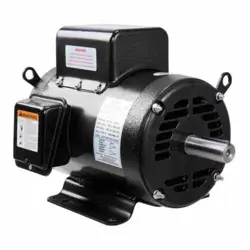 7.5HP AIR COMPRESSOR MOTOR 3450 RPM SINGLE PHASE ELECTRIC MOTOR 1-1/8 IN. KEYED
