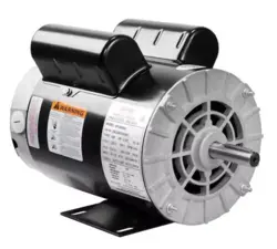 VEVOR 5HP SPL AIR COMPRESSOR ELECTRIC MOTOR, 230V 15.0 AMPS, 56 FRAME 3450 RPM