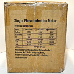 5HP SPL AIR COMPRESSOR ELECTRIC MOTOR