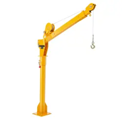 VEVOR PICKUP TRUCK CRANE HOIST CRANE 1100 LBS WITH MANUAL WINCH 360° HOIST LIFT