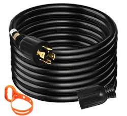 GENERATOR EXTENSION CORD 50 FT. 250-VOLT 30 AMP GENERATOR CORD W/ TWIST LOCK OB