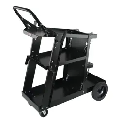 VEVOR WELDING CART, 3-TIER WELDER CART HEAVY DUTY WITH 400 LBS WEIGHT CAPACITY,
