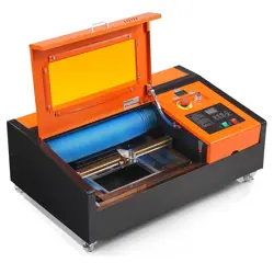 VEVOR 40W DESKTOP CO2 LASER ENGRAVER, 12 X 8 IN, 11.8 IPS LASER CUTTER MACHINE