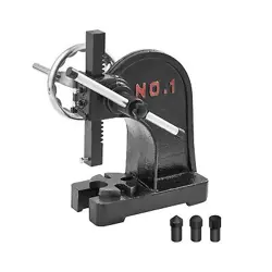 1 TON MANUAL ARBOR PRESS WITH HANDWHEE