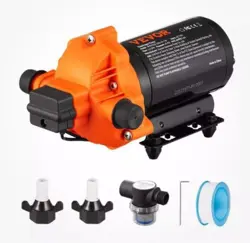 NEW DIAPHRAGM PUMP 3.3 GPM 110V 6’ WATER SUBMERSIBLE PUMP 45 PSI 0.24 HP B106