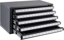 CABINET FIVE-DRAWER DISPENSER