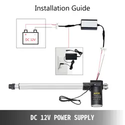 LINEAR ACTUATOR 6000N/1320LBS