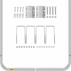 BOAT TRAILER GUIDE-ONS, 46IN., ONE PAIR ALUMINUM TRAILER GUIDE ONS, RUST-RESISTA