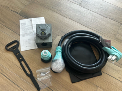 50 AMP 15FT GENERATOR CORD WITH POWER INLET BOX WATERPROOF COMBO KIT ETL LISTED