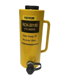 NEW VEVOR 20T 4” HYDRAULIC CYLINDER JACK - SINGLE ACTING RAM 100MM - RCH-20100