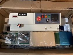 VEVOR CONTINUOUS BAG BAND SEALING MACHINE FR770A HORIZONTAL BAG SEALER