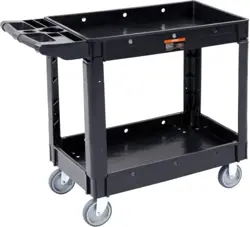 2 SHELF 550LBS UTILITY SERVICE CART