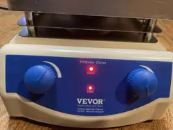 SH-2 MAGNETIC STIRRER HOT PLATE DUAL CONTROLS HEATING PLATE STIR BAR LABORATORY