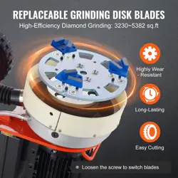 WALK-BEHIND POLISHER ADJUSTABLE